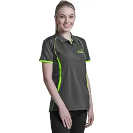 Ladies Razor Golf Shirt Model Image